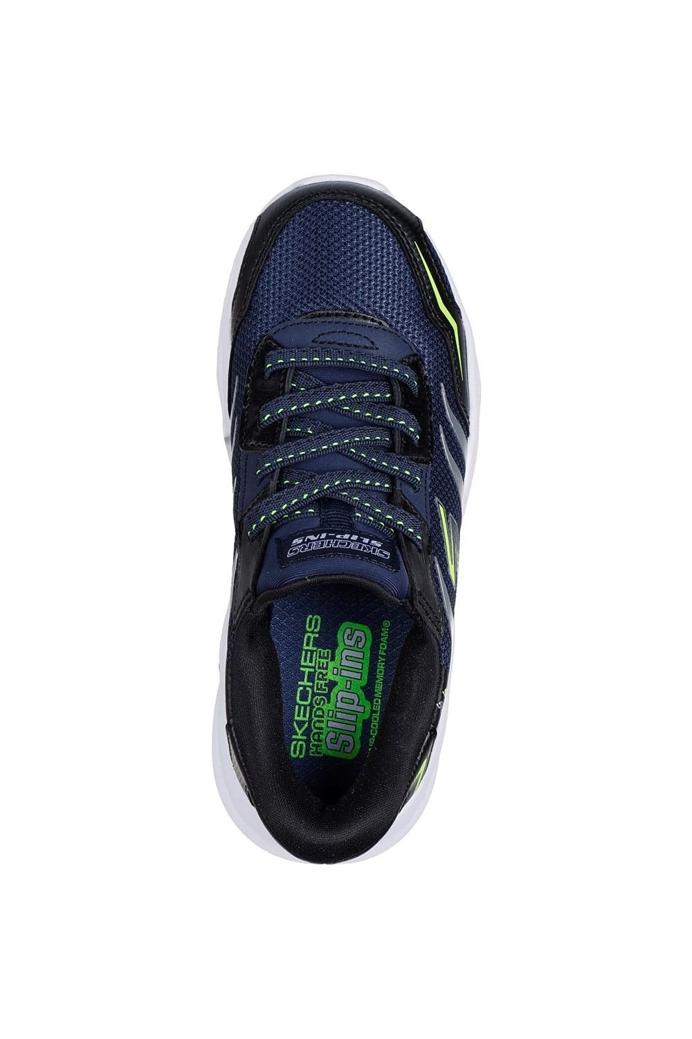 Skechers Skechers Men's Meteor-Lights Brisk-Beams Trainers in Navy - 3