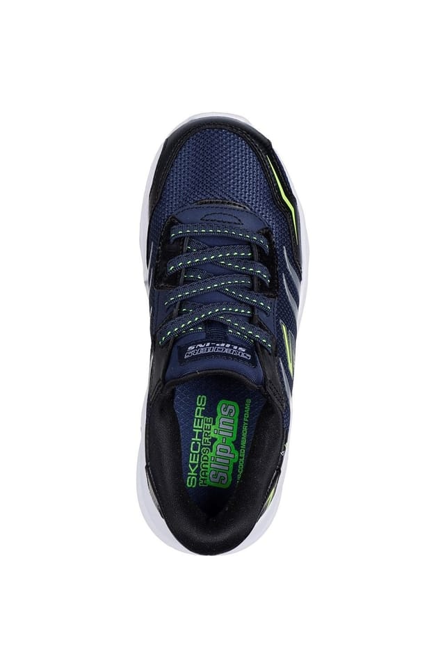 Skechers Skechers Men's Meteor-Lights Brisk-Beams Trainers in Navy - 3