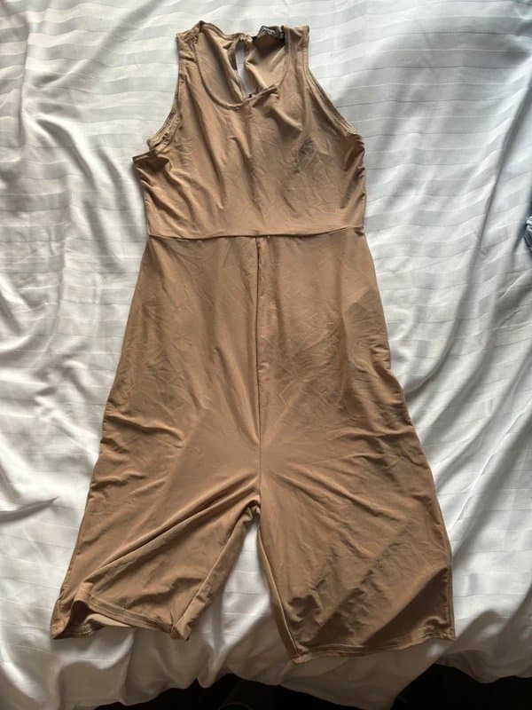 PLT Beige maternity playsuit plt size 10