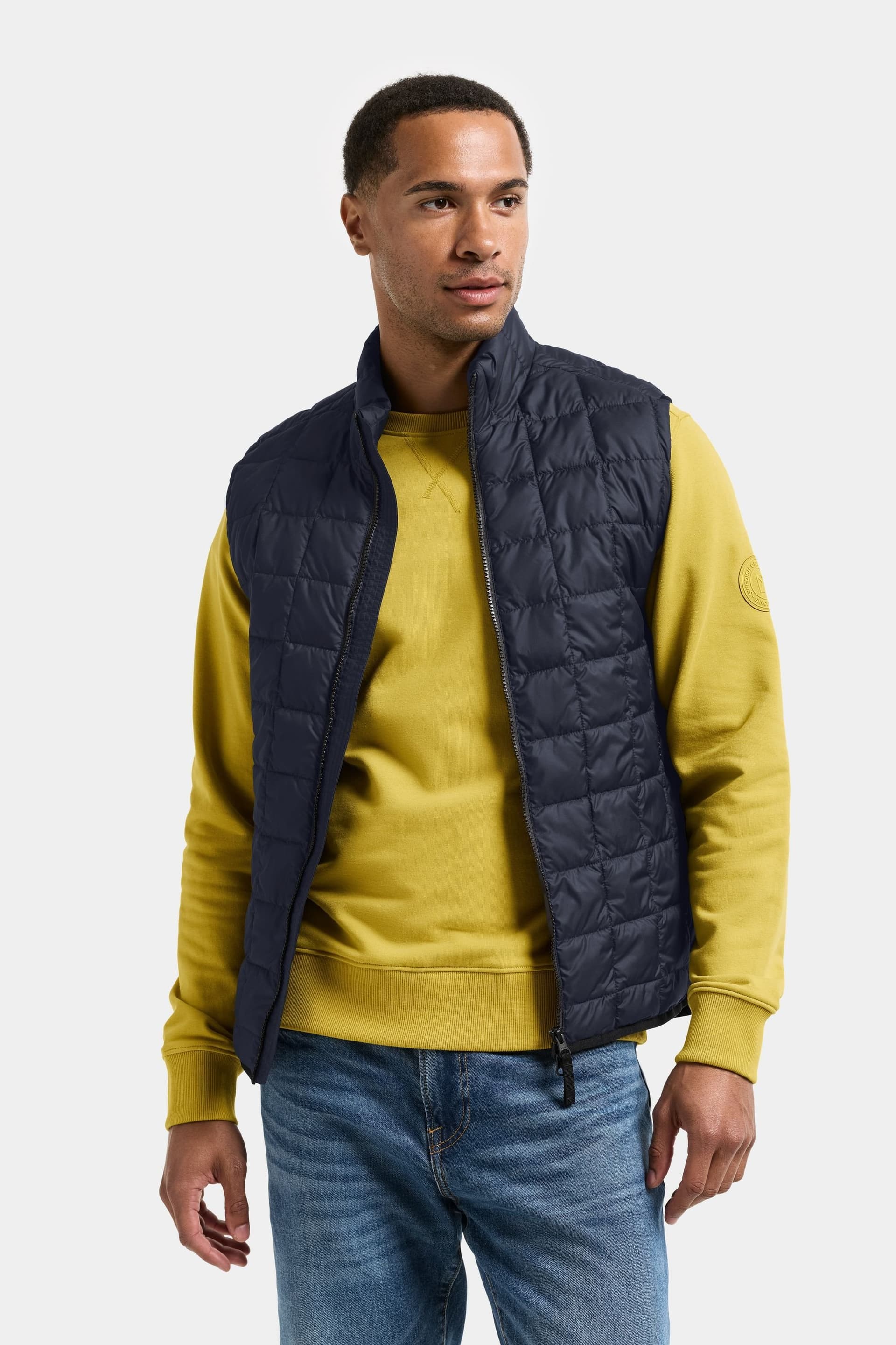 Didriksons Didriksons Men's Samuel Gilet in Dark Blue