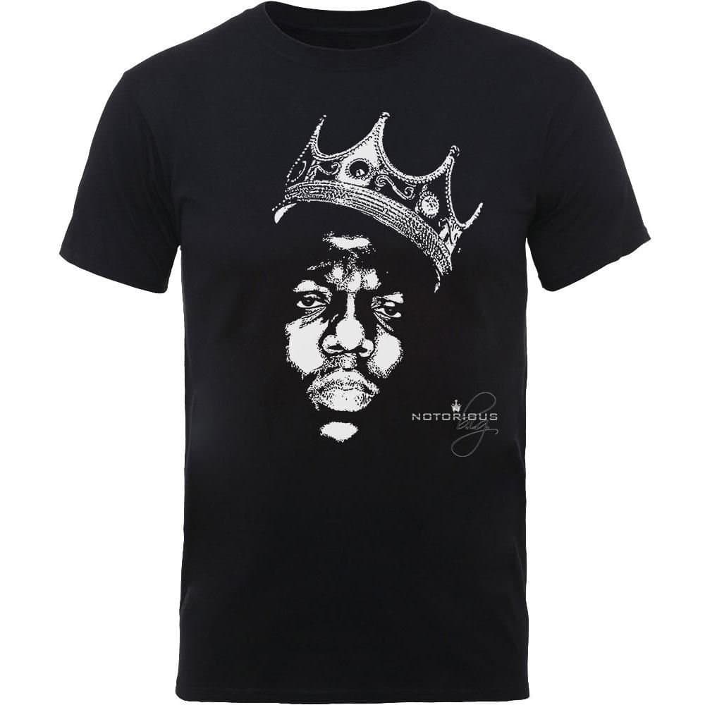 Notorious B.I.G. Notorious B.I.G. Men's Crown T-Shirt in Black