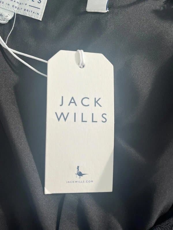 Jack Wills Jack wills shirt dress size xs 6 black westcliffe lace women's new eu34 rrp £85