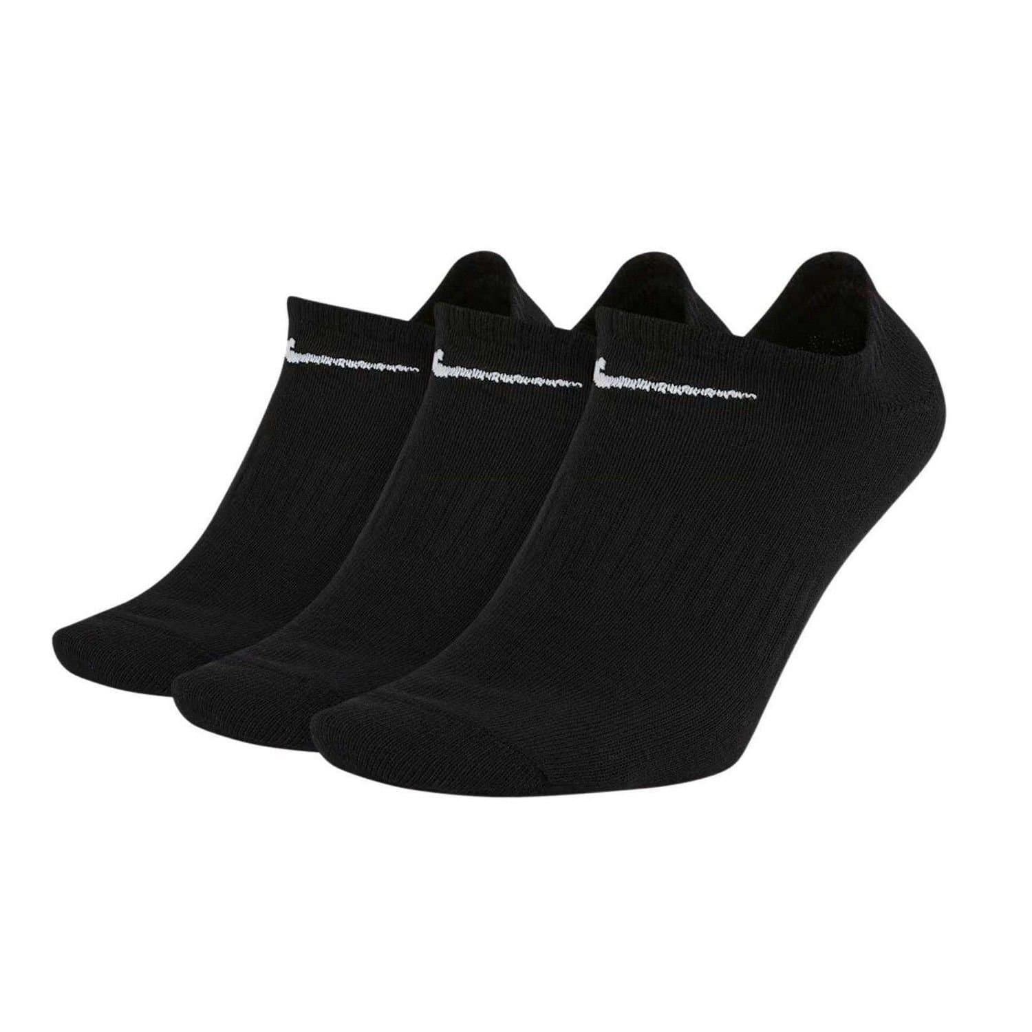 Nike Nike Men's No-Show Socks in Black