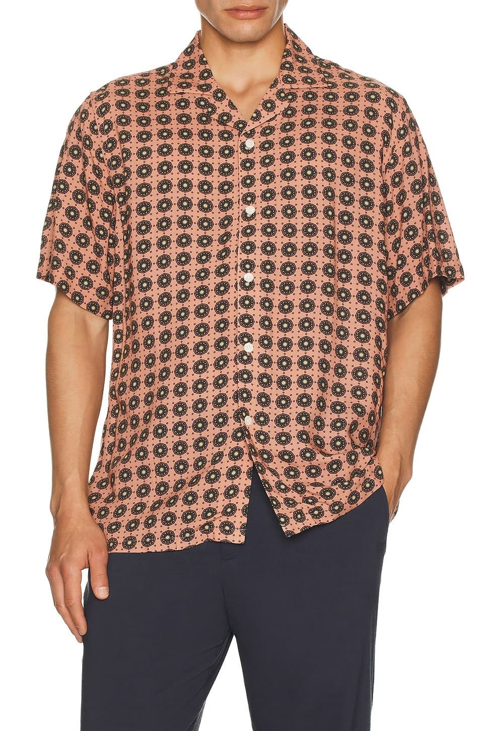 revolve Blush Lumo Viscose Shirt