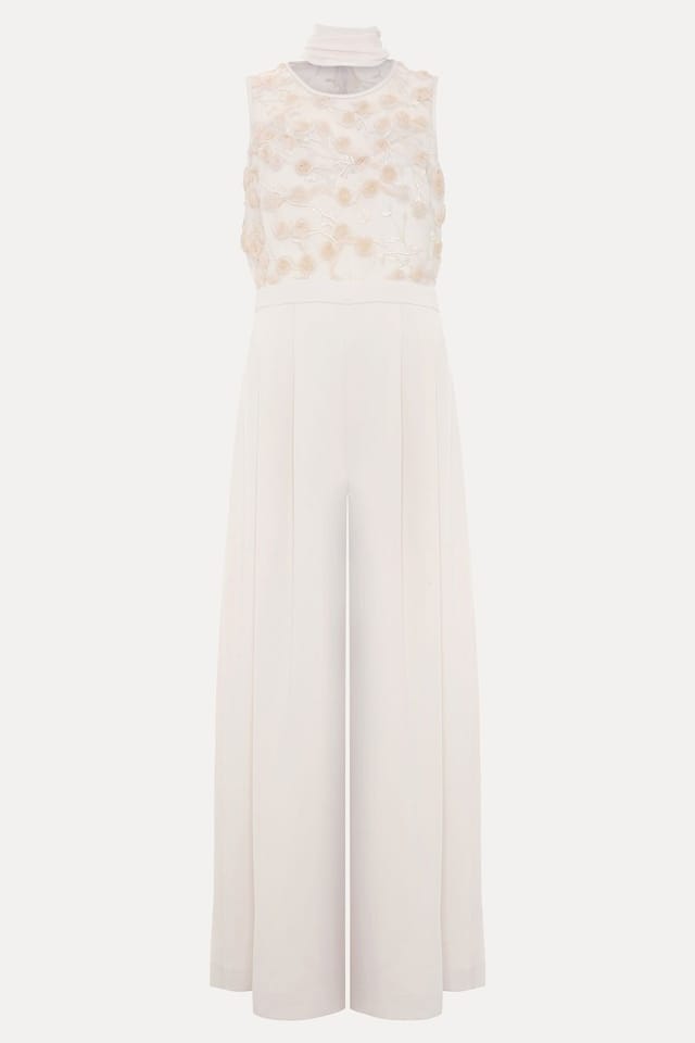 Phase Eight Phase Eight Women's Florentina Jumpsuit in Warm White - 2