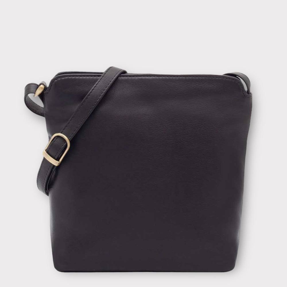 Lloyd Baker Lloyd Baker Women's Puri Leather Cross Body Bag in Black - 1