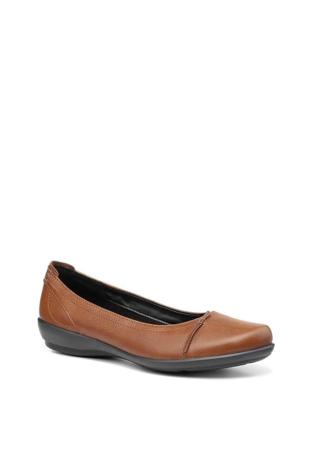 Hotter Hotter Women's 'Robyn II' Ballet Pumps in Tan - 2