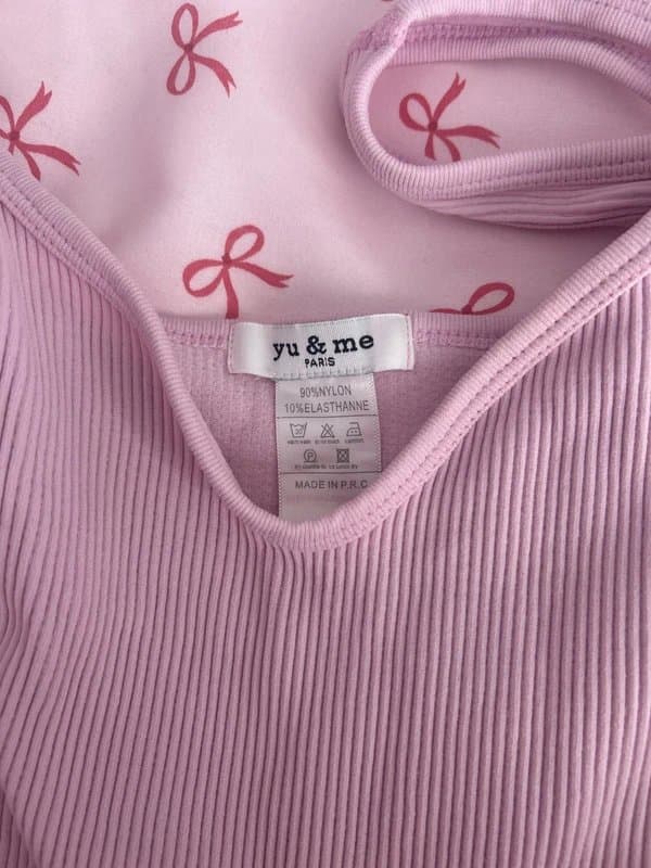 New Look Pink corset top