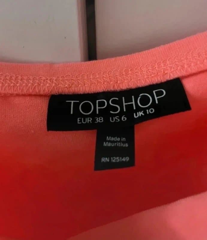 Topshop Topshop top size 10