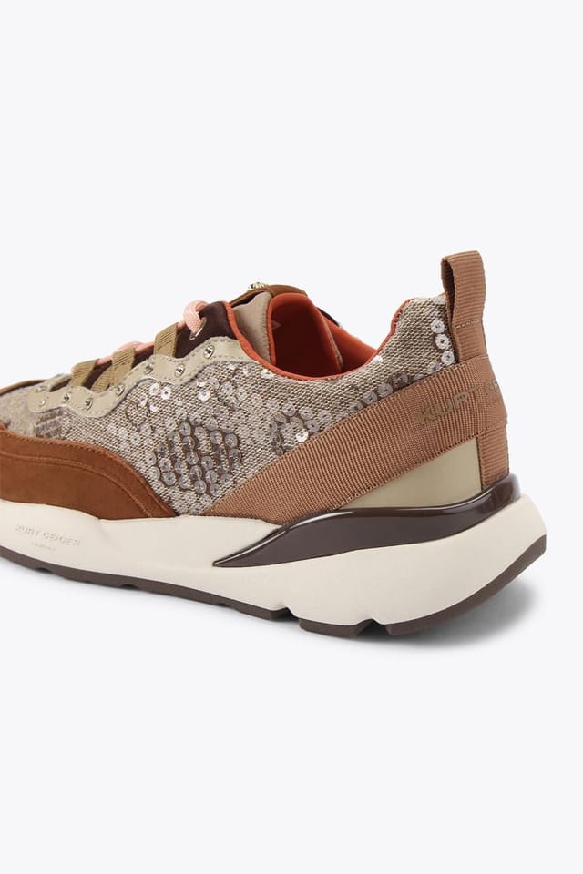 Kurt Geiger London Kurt Geiger London Women's 'Sporty Runner' Trainers in Brown - 3