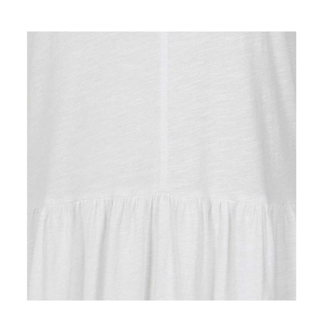 Lazy Jacks Lazy Jacks Women's Long Gathered Dress in White - 3