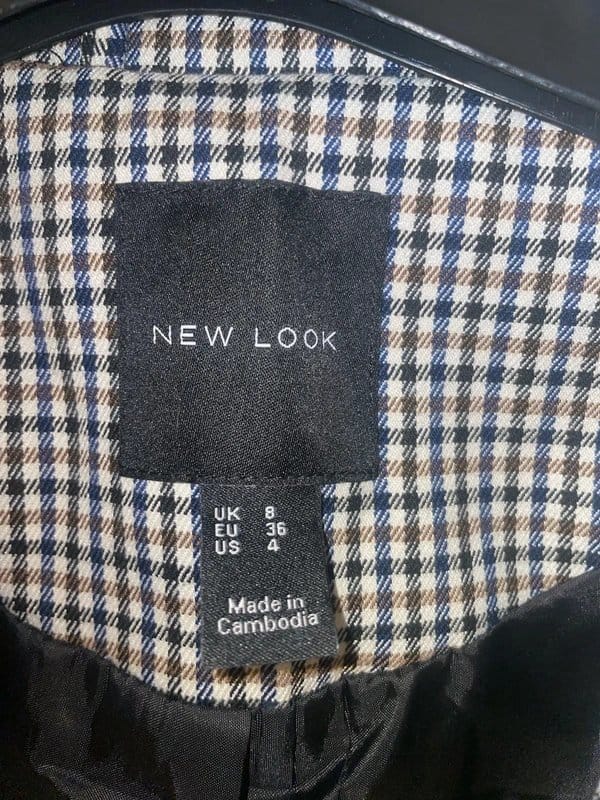 New Look Chequered blazer - 1