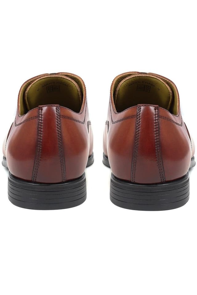 Jones Bootmaker Jones Bootmaker Men's Middleham Leather Oxford Shoes in Brown - 3