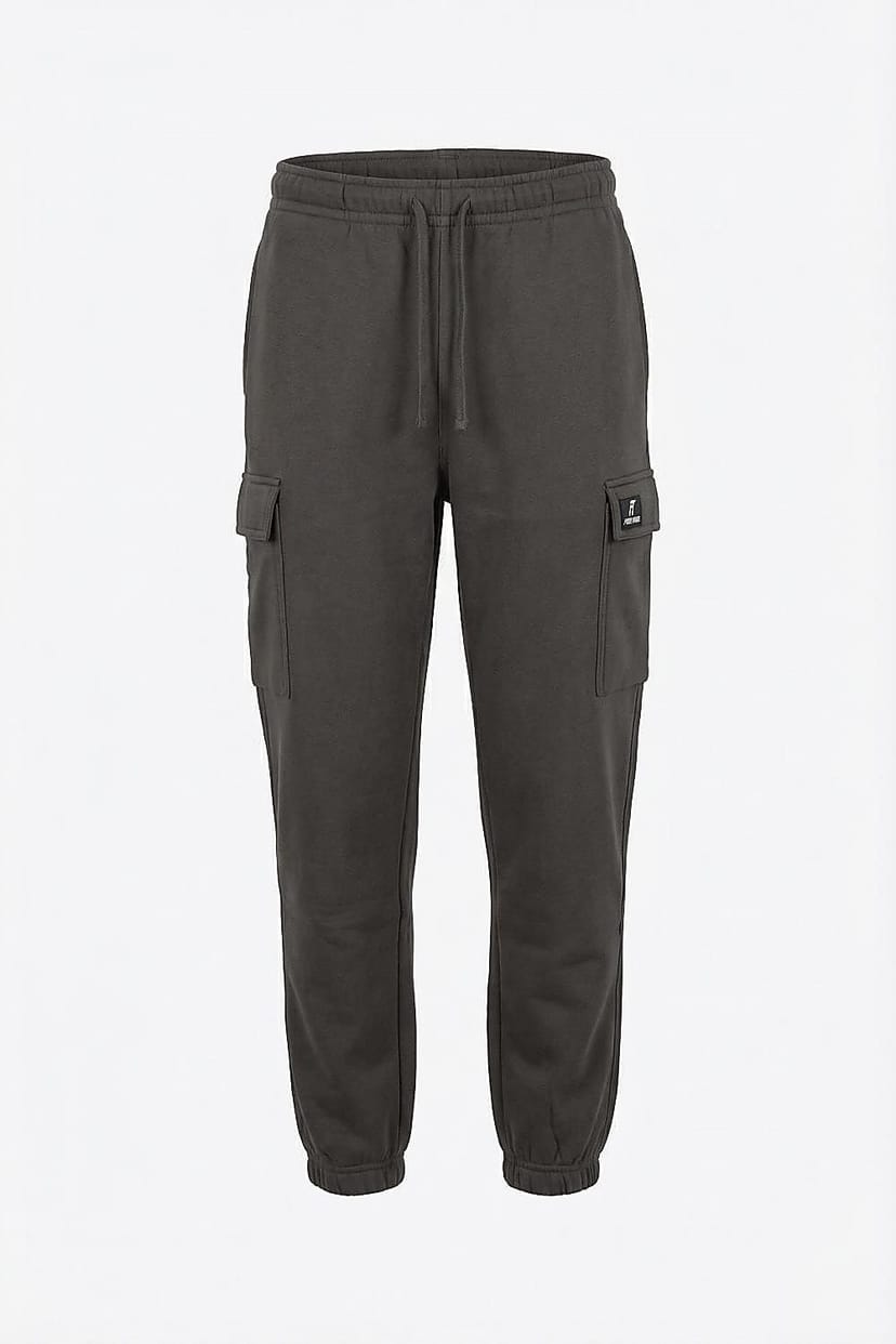 Foster Taylor Foster Taylor Men's Men's Cargo Joggers JL in Charcoal - 1