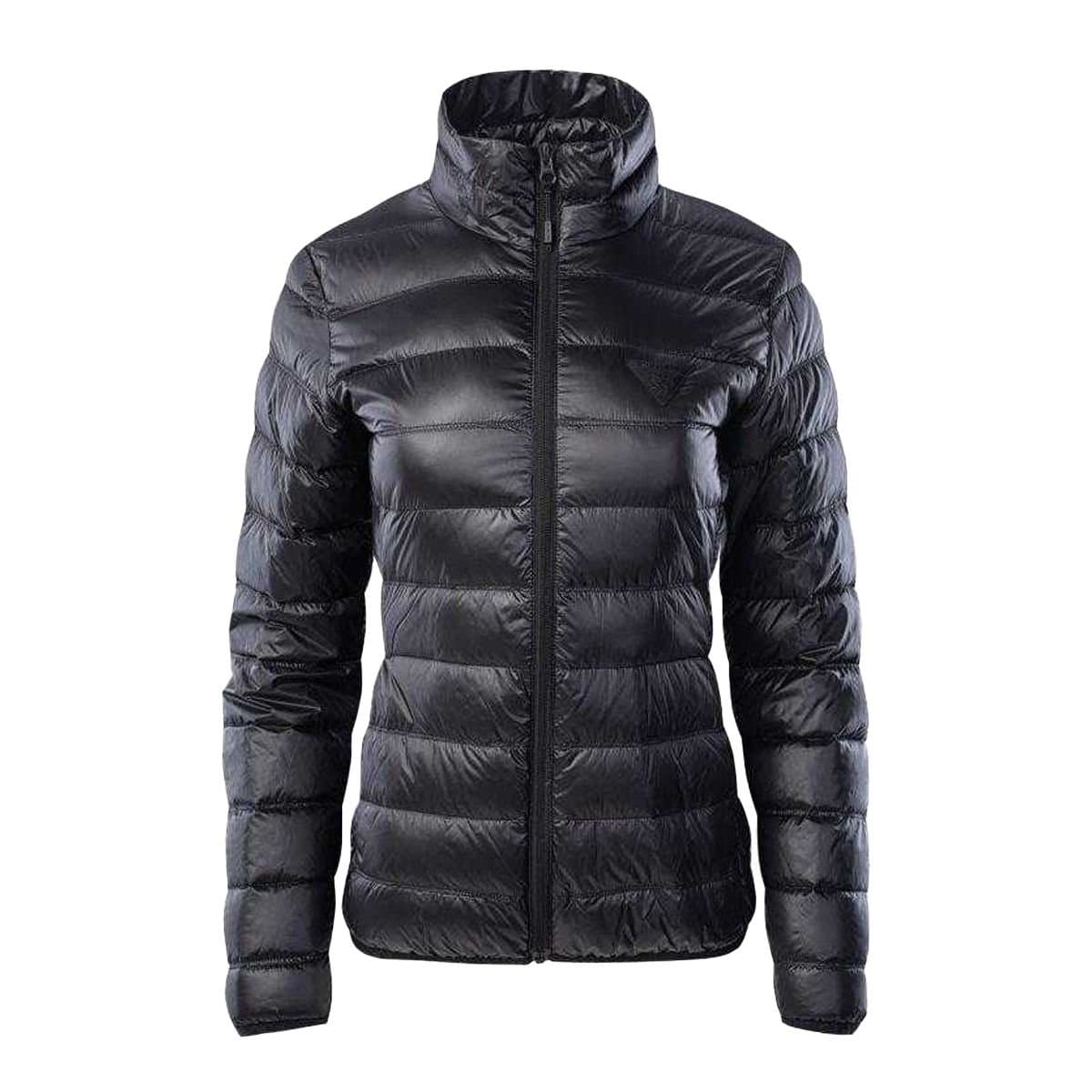 Iguana Iguana Black Nylon Down Jacket