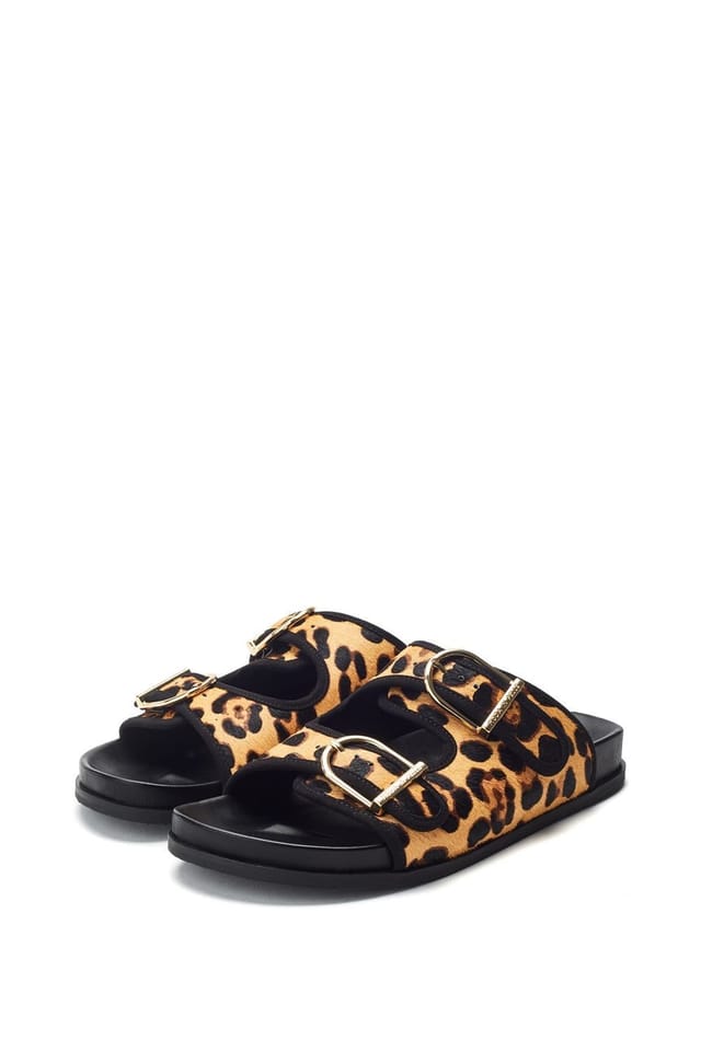 Moda In Pelle Moda In Pelle Women's 'Janettie' Pony Hair Sandals - 3