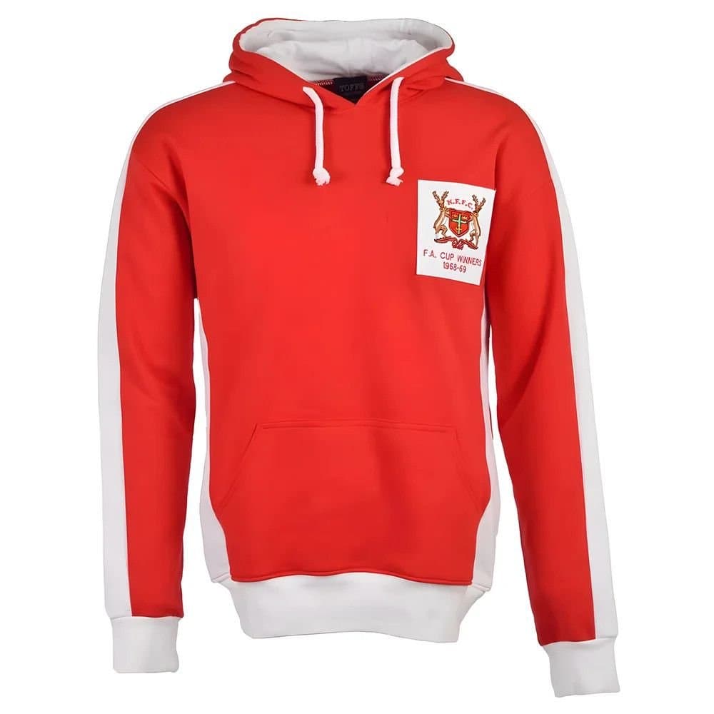 Nottingham Forest Nottingham Forest Men's Mens Retro Hoodie Red