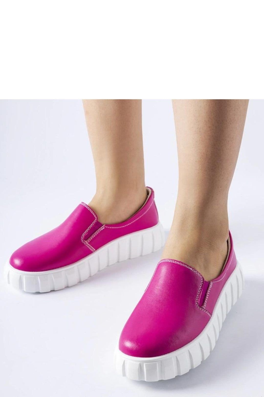 Love Lace Love Lace Women's Igreja Slip On Pink Synthetic Round Toe Thick Sole Shoes - 1