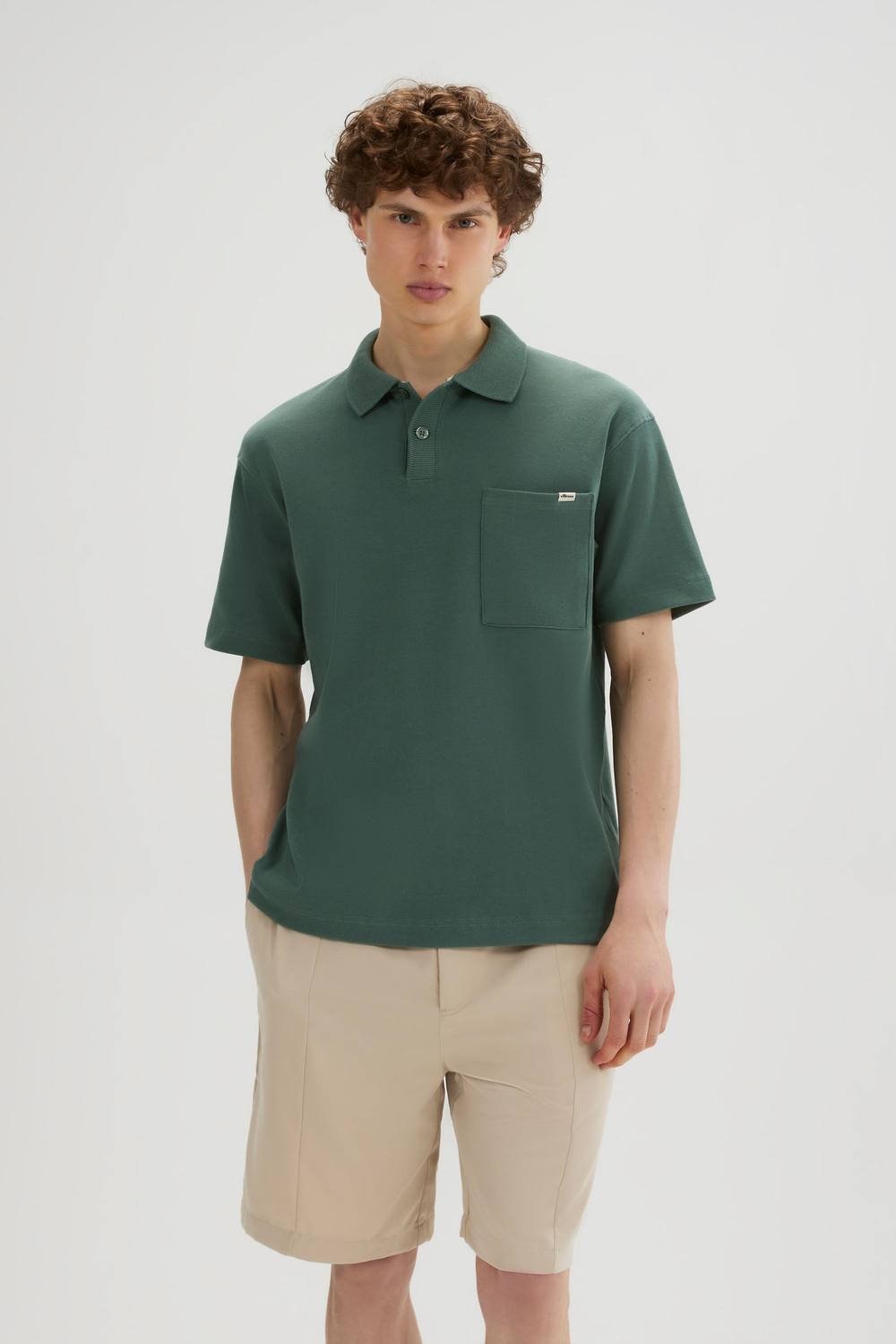 Ellesse Ellesse Men's Arivito Polo in Dark Green - 2