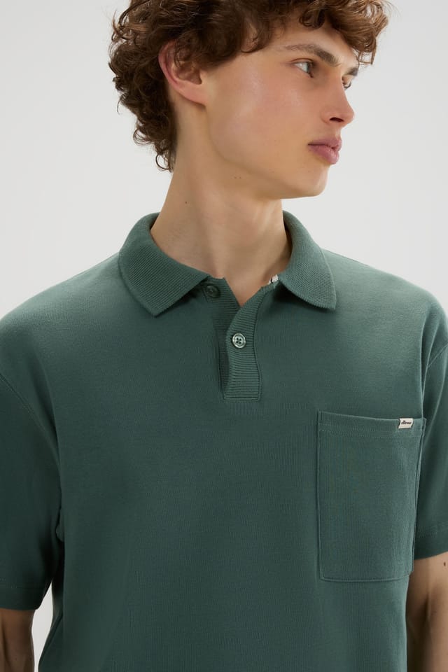 Ellesse Ellesse Men's Arivito Polo in Dark Green - 3