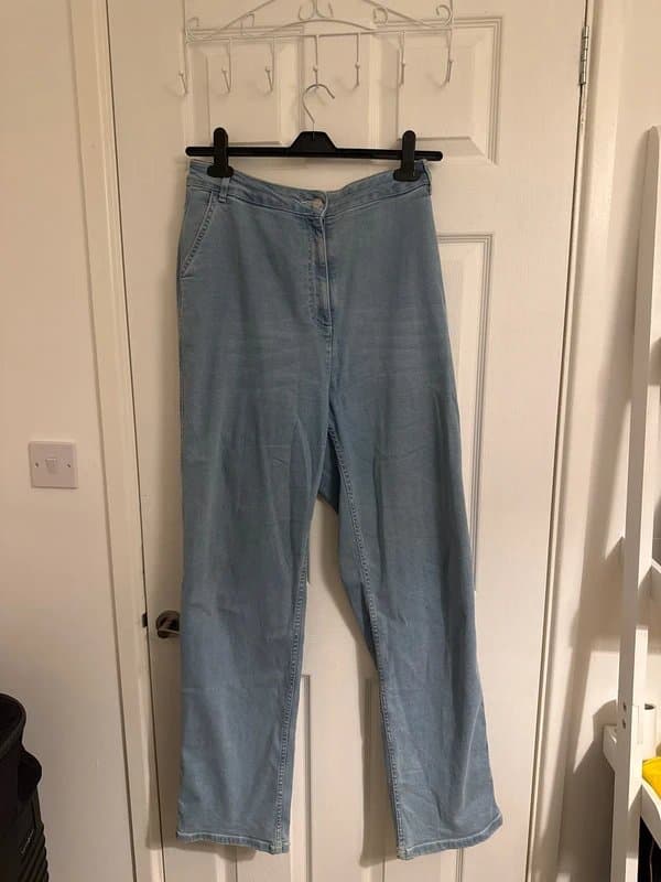 ASOS Wide straight leg denim jeans - Asos Luxe