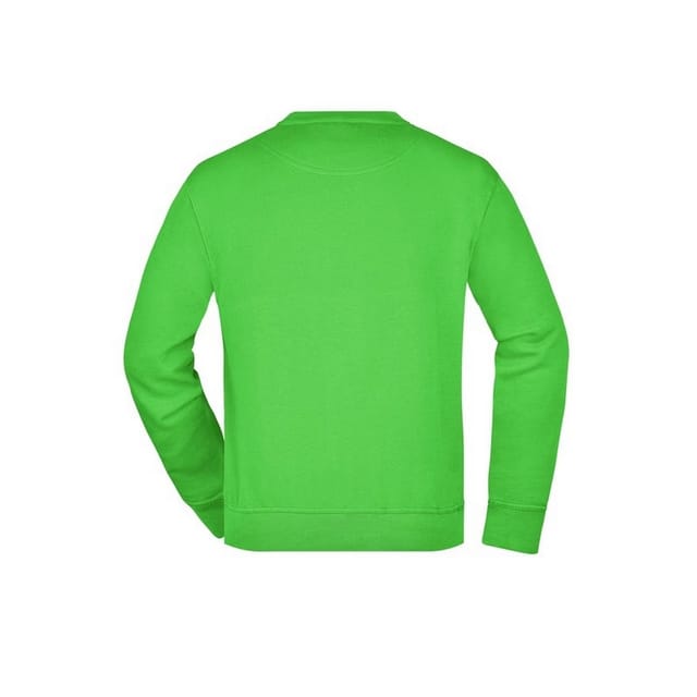 James and Nicholson James and Nicholson Men's Workwear Sweatshirt in Green - 2