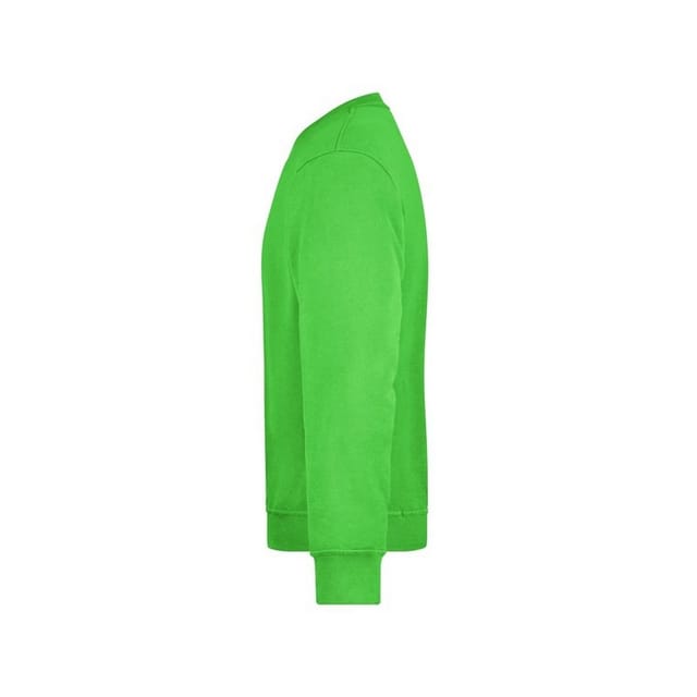 James and Nicholson James and Nicholson Men's Workwear Sweatshirt in Green - 3
