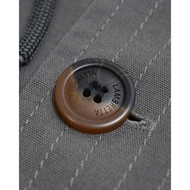 Lambretta Lambretta Men's Sherpa Lined Parka in Dark Grey - 3