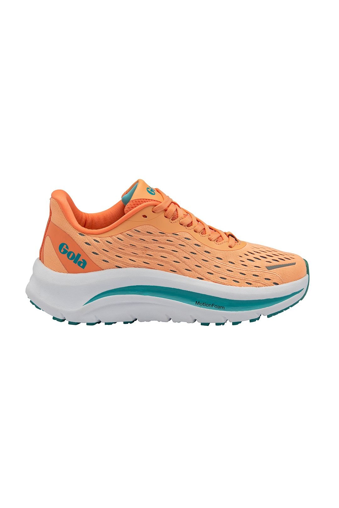 Gola Gola Women's 'Alzir Speed' Mesh Running Trainers in Coral - 2