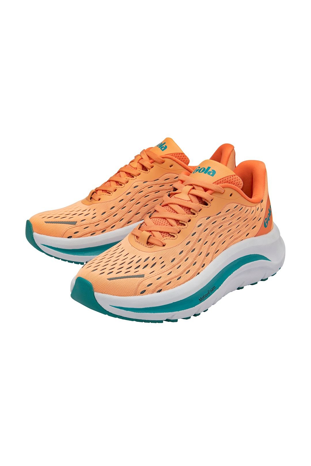 Gola Gola Women's 'Alzir Speed' Mesh Running Trainers in Coral - 3