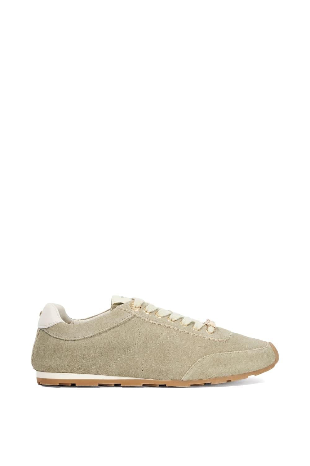 Dune London Dune London Women's 'Evalinna' Suede Trainers in Green