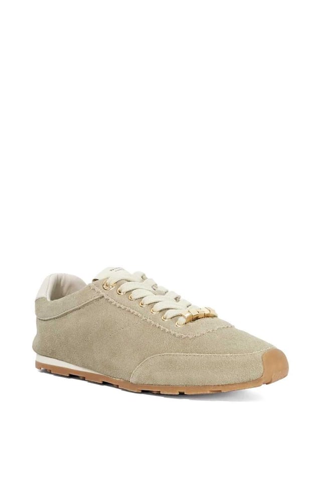 Dune London Dune London Women's 'Evalinna' Suede Trainers in Green - 2