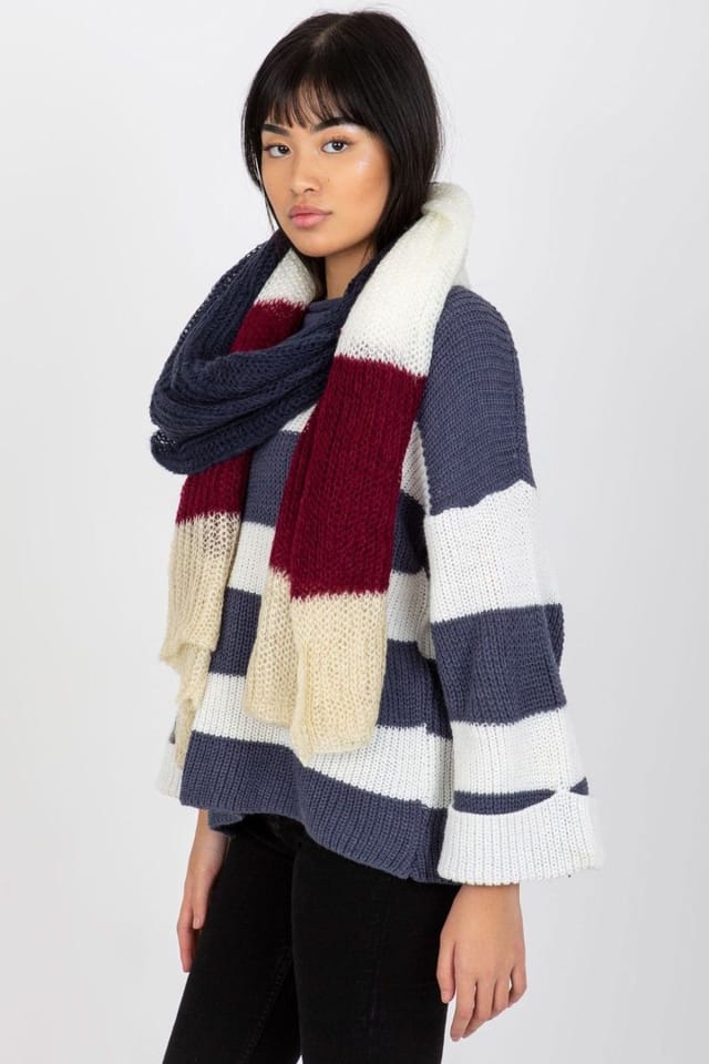 Love Lace Love Lace Women's Colorful Long Warm Winter Scarf Soft Cozy Thick Knit Shawl Wrap in Beige - 2