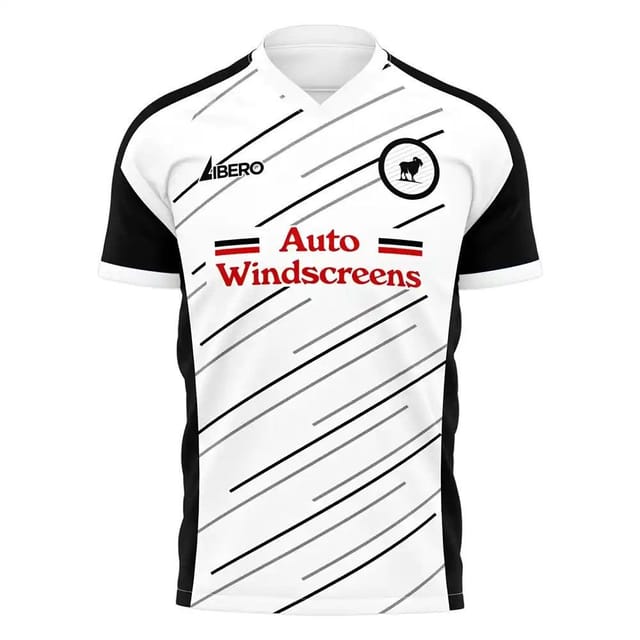 Derby County Derby County Men's Derby 2025 - 2026 Home Concept Football Kit - Lawrence 10 in White - 3