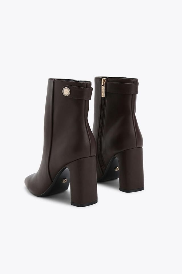 Carvela Carvela Women's 'Jackpot Ankle Wide Fit' Boots in Brown - 3
