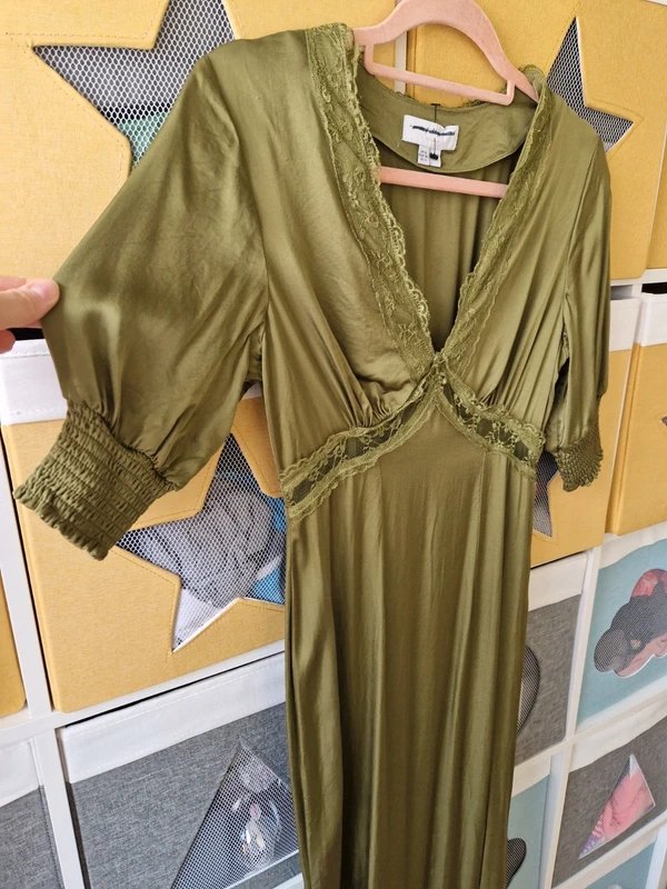 Never Fully Dressed Never fully dressed women's Olive Lace May Dress size 8 - 1