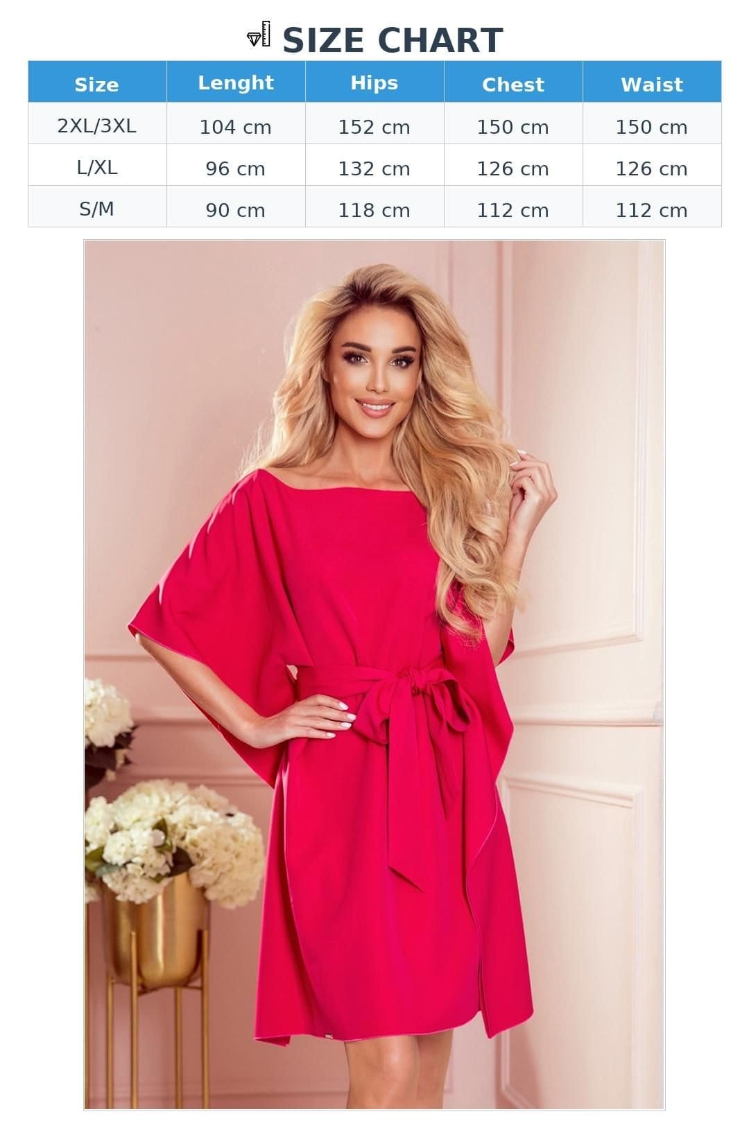 Love Lace Love Lace Women's Butterfly Day Dress with Belt Raspberry in Pink - 4