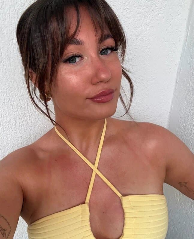 ASOS ASOS Yellow Halter Neck Maxi Dress