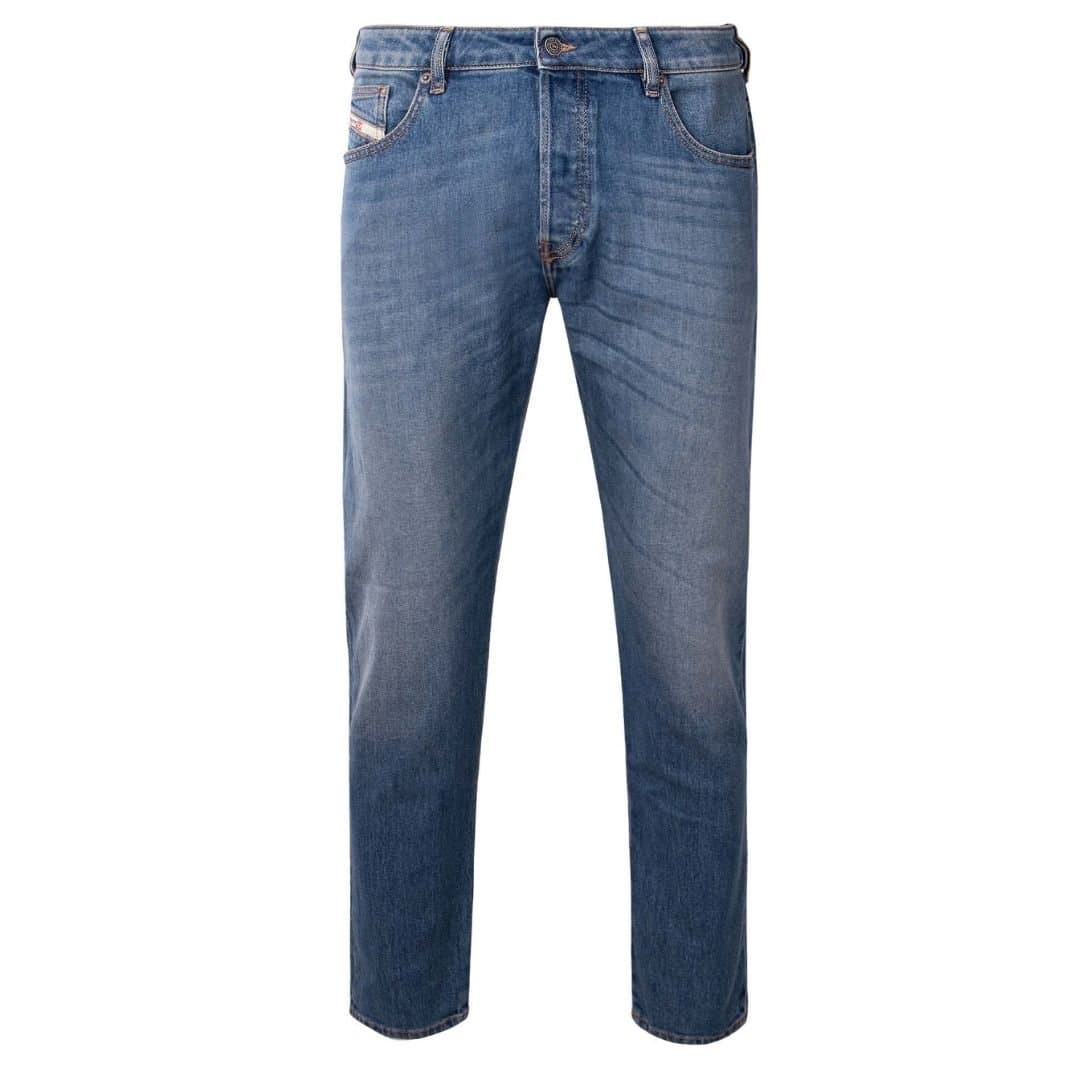 Diesel Diesel Men's D-Yennox Tapered Fit Medium Blue Jeans