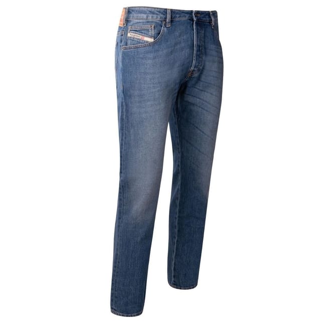 Diesel Diesel Men's D-Yennox Tapered Fit Medium Blue Jeans - 2