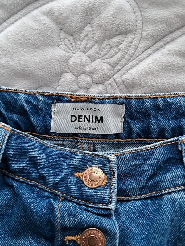 New Look New look denim skirt size 12