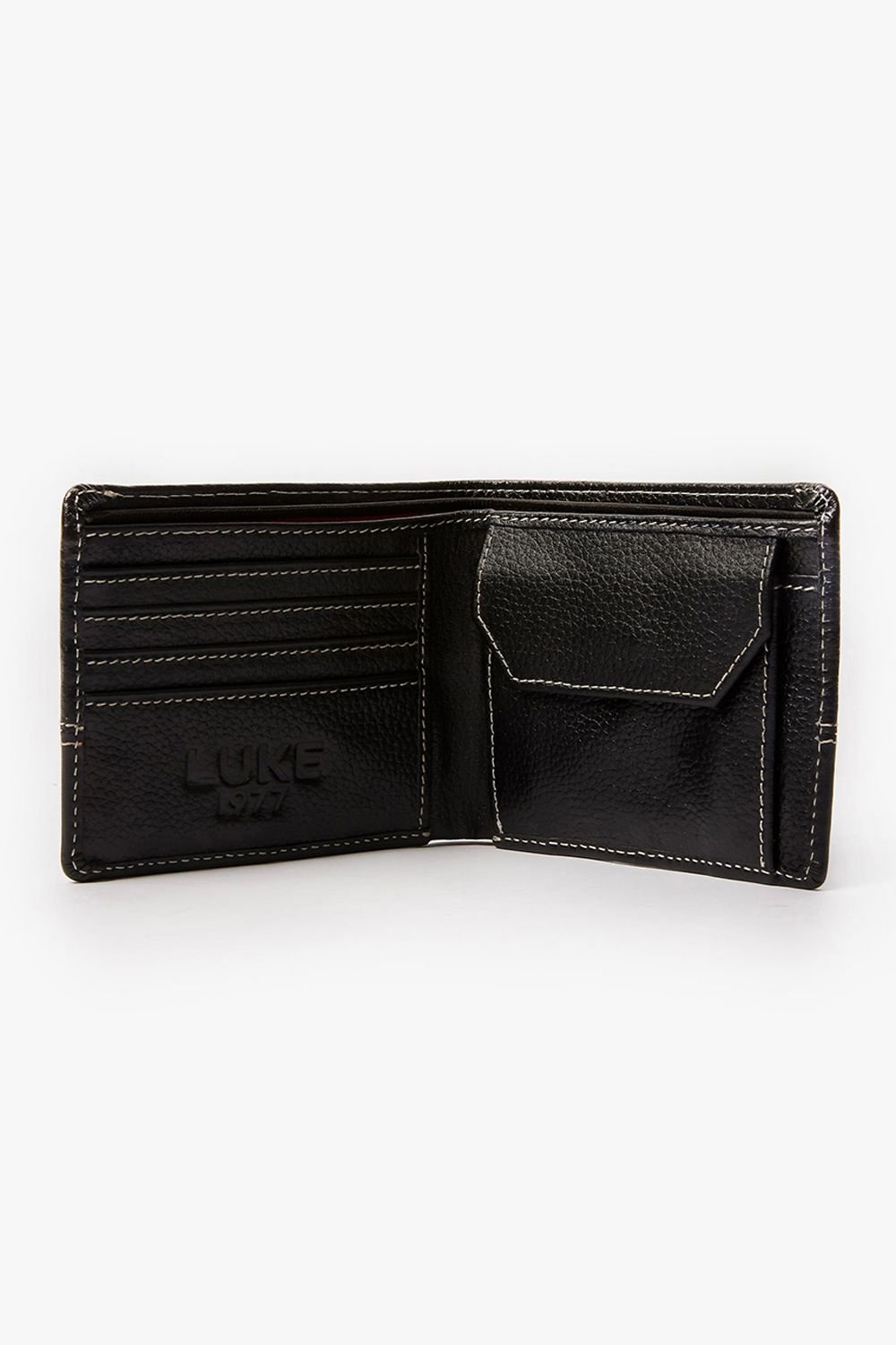 Luke 1977 Luke 1977 Men's Volcombe Leather Wallet in Black - 4
