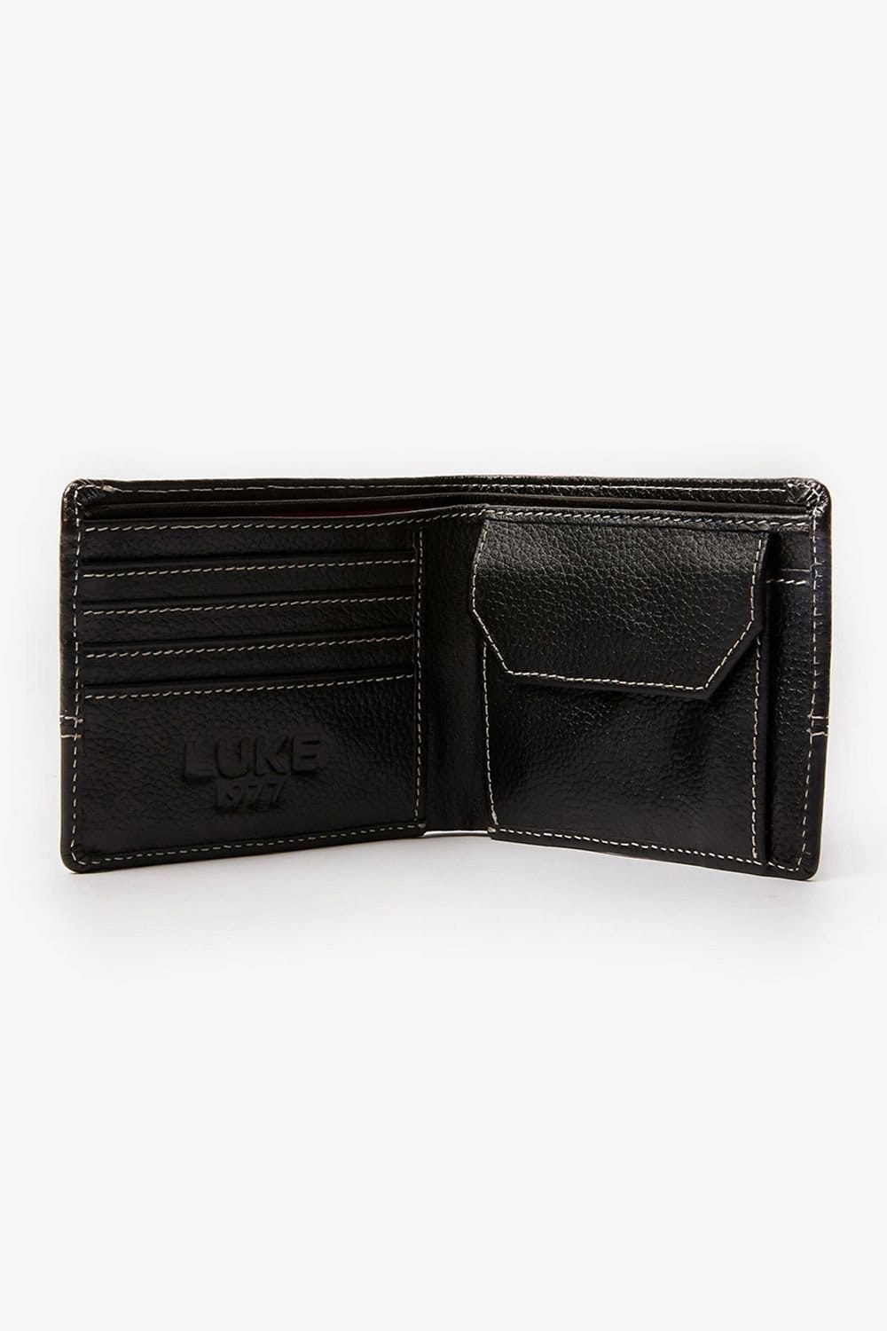 Luke 1977 Luke 1977 Men's Volcombe Leather Wallet in Black - 4