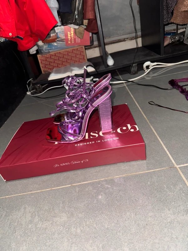 ASOS ASOS metallic purple heels – UK 5 / EU 38 - 1