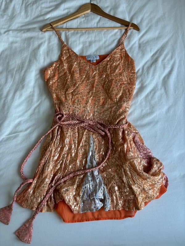 Never Fully Dressed Never Fully Dress Riri Desert Sunrise dress Cami Belted