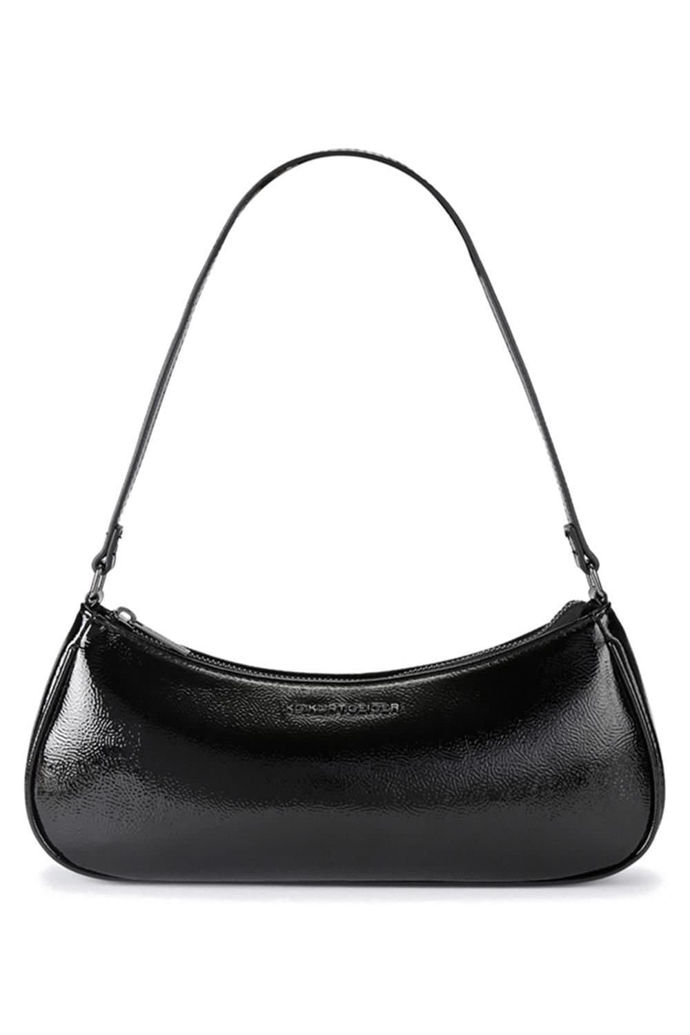 Miss KG Miss KG Women's 'Autumn Scoop Bag' Patent in Black