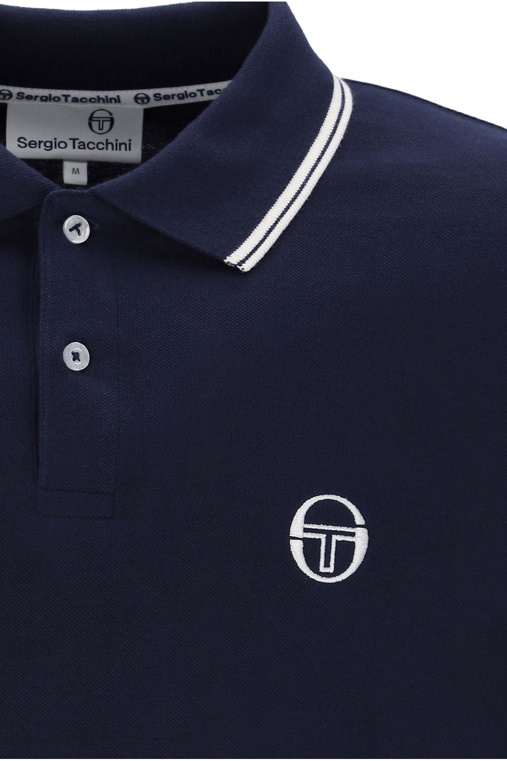 Sergio Tacchini Sergio Tacchini Men's Sergio 020 Polo Maritime Blue/White in Blue - 4