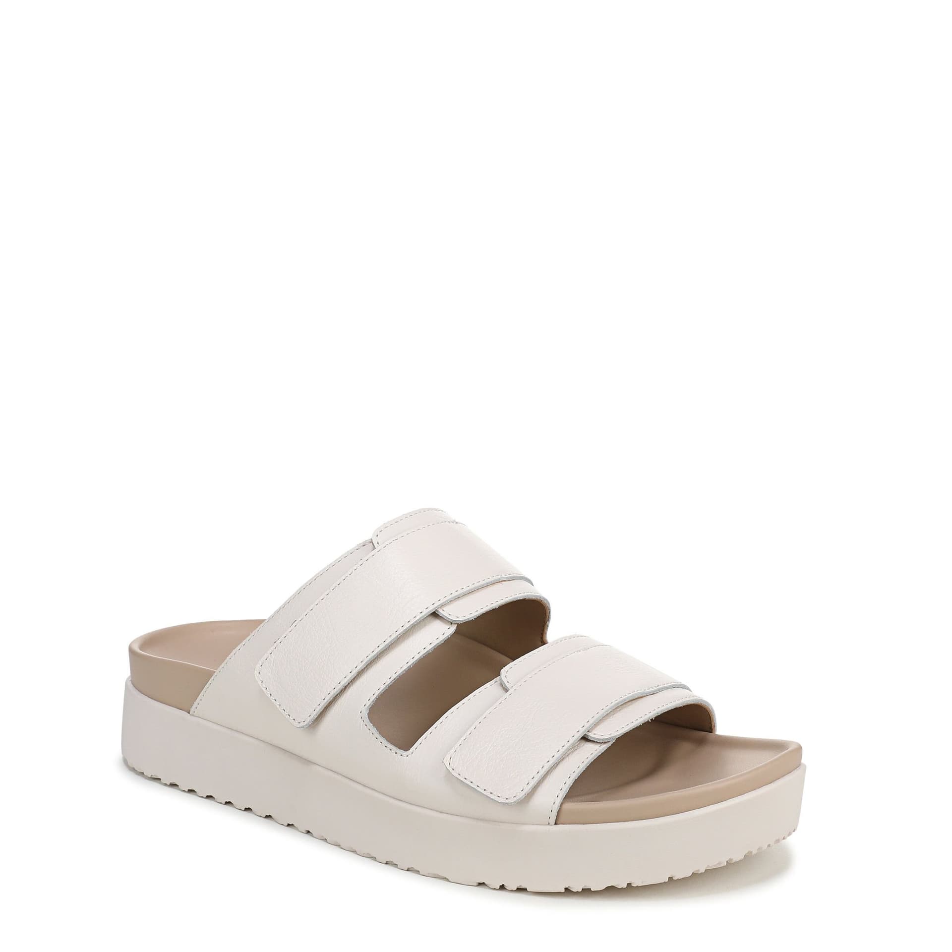 Vionic Vionic Women's Riviera Slide Sandals in Light Beige
