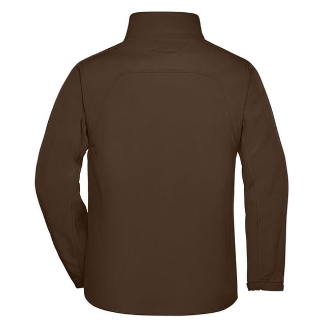 James and Nicholson James and Nicholson Men's Soft Shell Jacket in Brown - 2