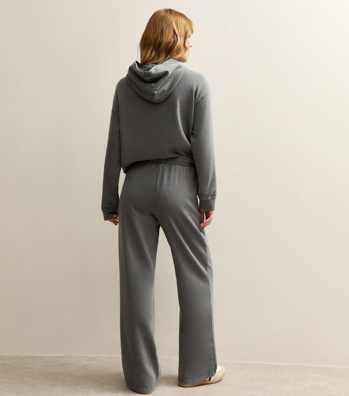 New Look Women's Dark Grey Wide Leg Joggers New Look - 4